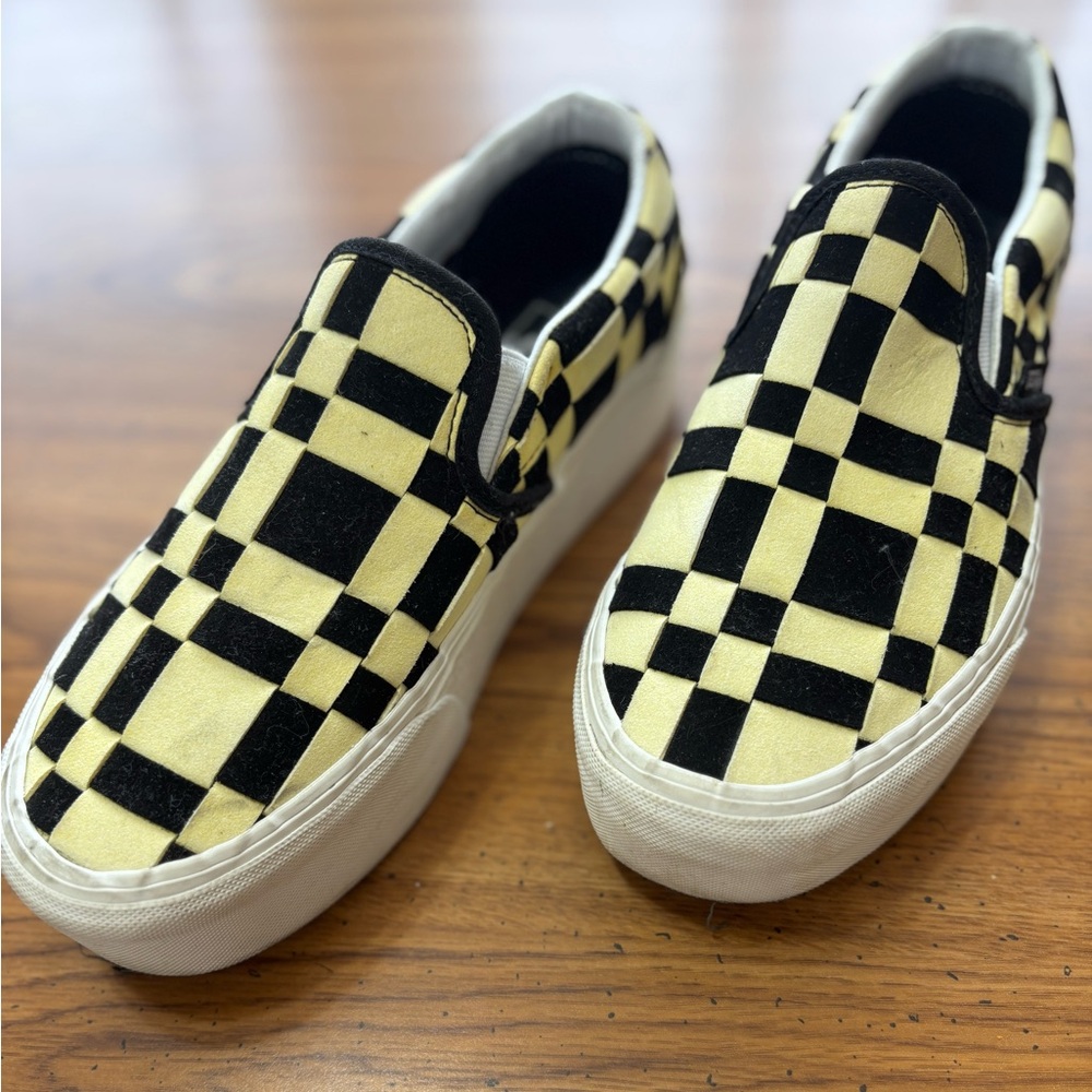 Vans Checkered Platform Shoes